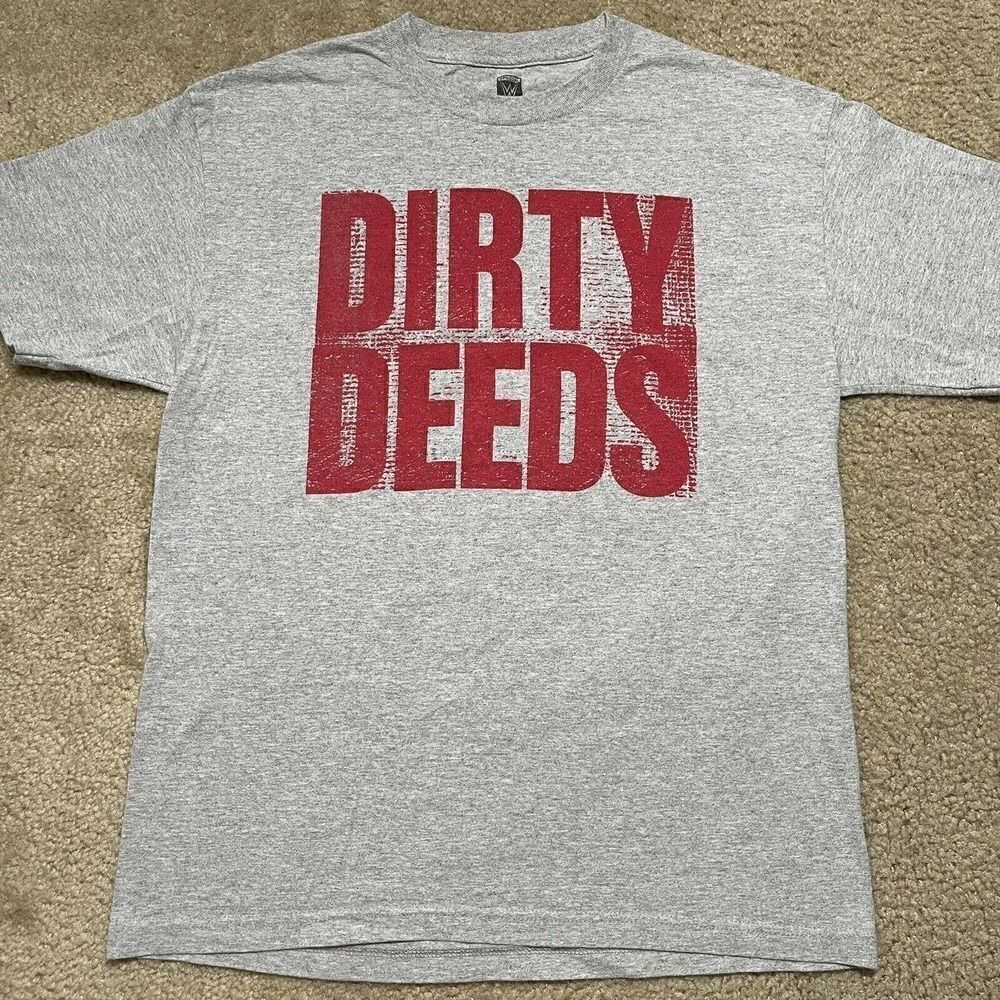 WWE Authentic Special Edition Dean Ambrose Dirty Deeds Shirt Shield Jon Moxley